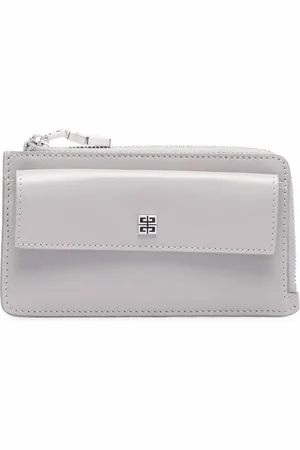 Givenchy Pung i læder med logoplade