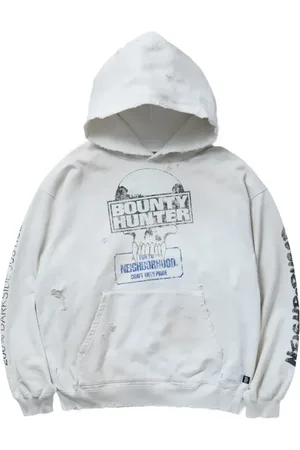NEIGHBORHOOD X Bounty Hunter hættetrøje med grafisk tryk