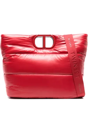 Twin-Set Quiltet Lila Ski tote