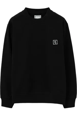 WOOYOUNGMI Logo-print cotton sweater
