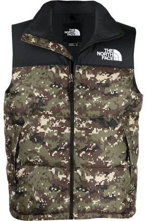 The North Face Vendbar dynevest med kamuflagetryk