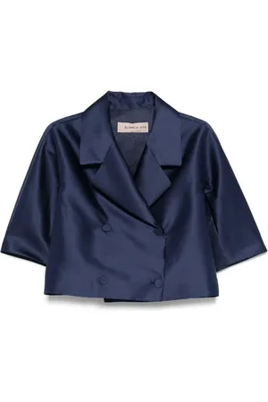 BLANCA Blazer i satin