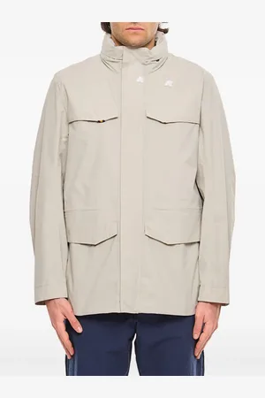 K-Way Logo-patch coat