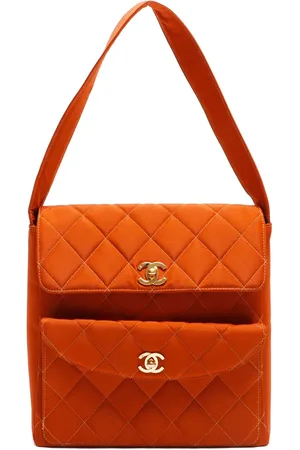 CHANEL Diamantquiltet skuldertaske fra 1985-1993