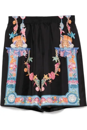 VERSACE Coral theater shorts