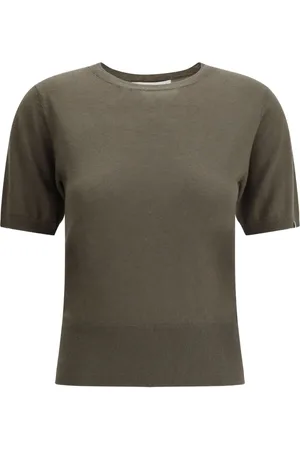 EXTREME CASHMERE T-shirt med logomærke