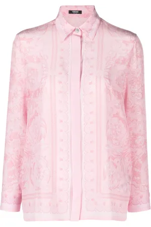 VERSACE Skjorte med baroktryk