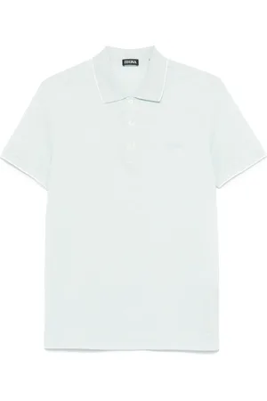 Ermenegildo Zegna Polo med broderet logo