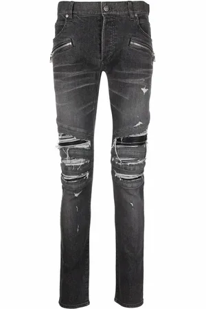 Balmain Skinny-fit jeans med slitageeffekt