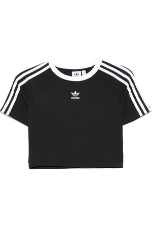 adidas Cropped T-shirt med tre striber