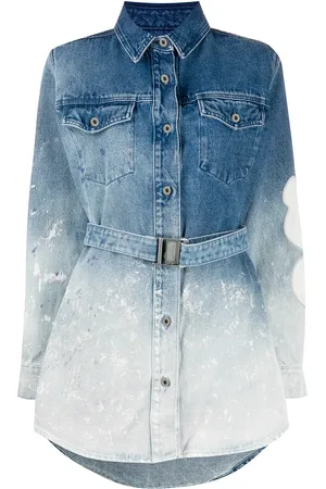 OFF-WHITE SHAPE DRESSS BLEACH BLEACH