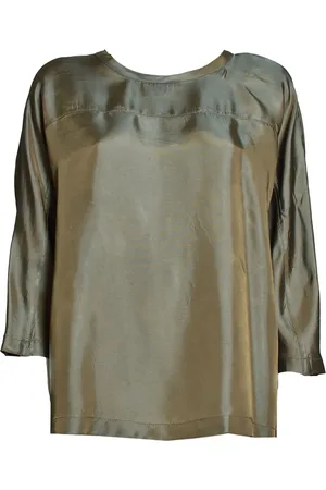 Aspesi Bluse med satin-finish