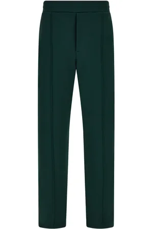 Salvatore Ferragamo Logo-embroidered sweatpants