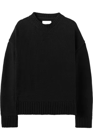 Jil Sander Striktrøje med rund hals