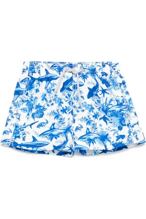 MC2 SAINT BARTH Badeshorts med grafisk tryk