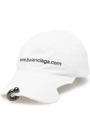 Balenciaga Bal.com kasket med piercing foran