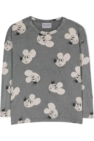 Bobo Choses T-shirt med tegneserie-tryk
