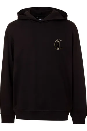 Roberto Cavalli Logo-patch hoodie