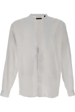 Emporio Armani Skjorte med V-hals