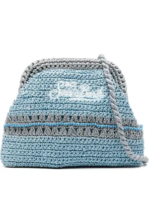 MC2 SAINT BARTH Crossbody-taske med broderet logo