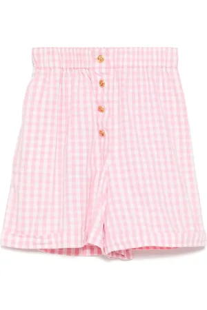 CHANEL 1999-2000s checked shorts