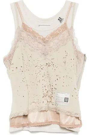 Maison Mihara Yasuhiro Tanktop med snøre
