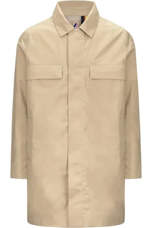 K-Way Classic-collar coat