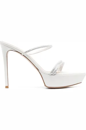Gianvito Rossi Montecarlo 130mm sandaler med krystaludsmykning