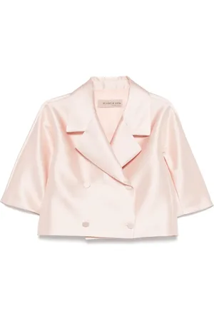 BLANCA Blazer i satin