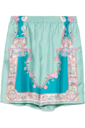 VERSACE Coral theater shorts