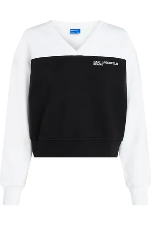 Karl Lagerfeld Tofarvet sweatshirt