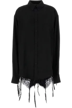 Balenciaga Skjorte med blondekant