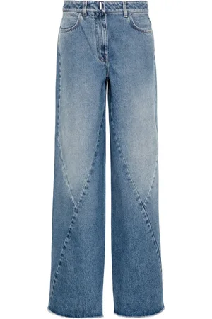 Givenchy Jeans med brede ben og mellemhøj talje