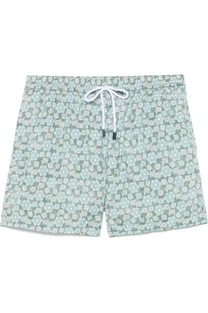 BARBA Badeshorts med blomstertryk