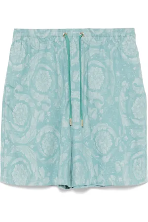 VERSACE Barocco chambray-shorts
