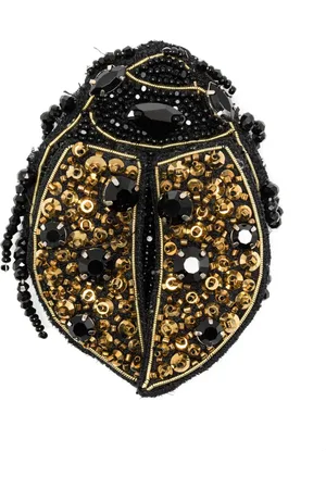 DICE KAYEK Krystaludsmykket broche