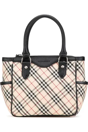Burberry Håndtaske i Nova-ternet kanvas fra 2000-2017
