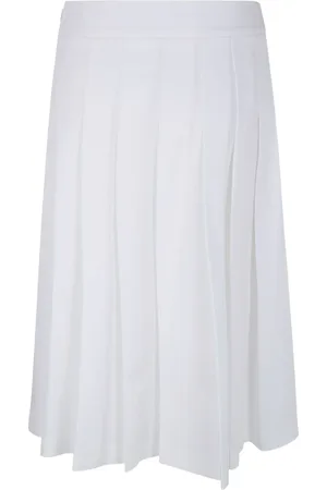 DRHOPE Pleated midi skirt