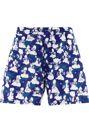 JUNYA WATANABE X Lousy Livin shorts med tegneserietryk