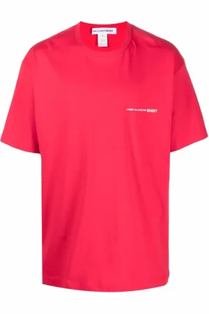Comme des Garçons T-shirt med logotryk på brystet