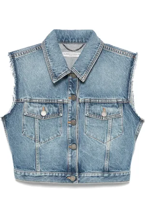 Alessandra Rich Cropped vest