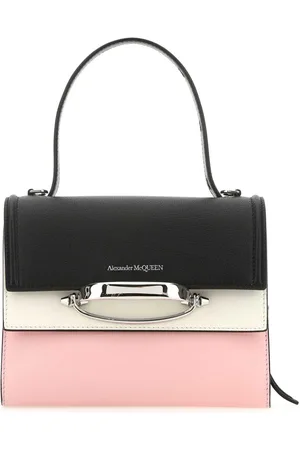Alexander McQueen Tote med kontrast-panel