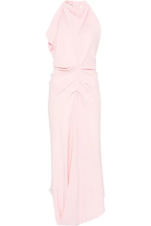 Victoria Beckham Lang draperet kjole