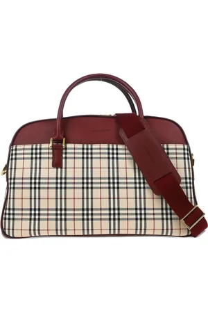 Burberry Vintage-ternet håndtaske fra 1990-2000