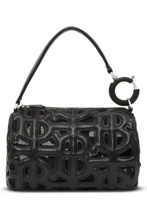 Burberry Lille quiltet skuldertaske med monogram