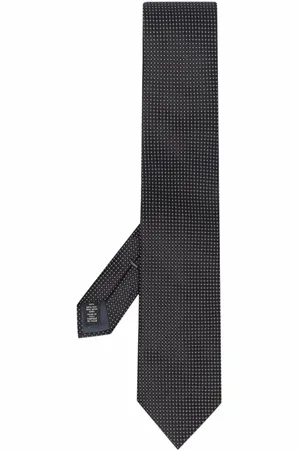 Ermenegildo Zegna Polkaprikket slips i silke