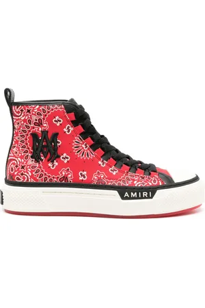 AMIRI M.A. Court high-top sneakers med bandana