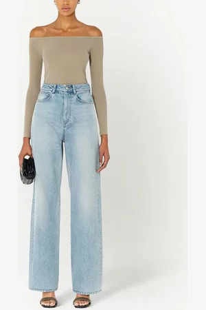 JOHN ELLIOTT Gemini top med off-shoulder-snit