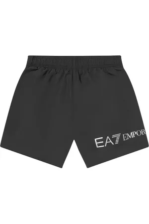 Emporio Armani Logo-print swim shorts