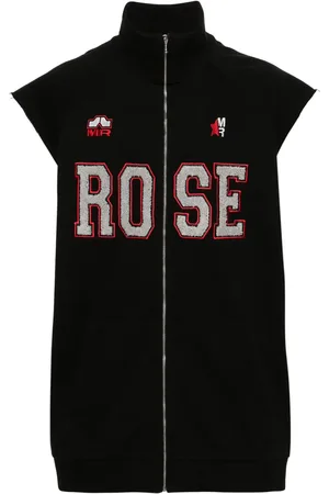 MARTINE ROSE Vest med logobroderi